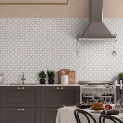 Bianco Dolomite Starlite Mosaic - Image 3
