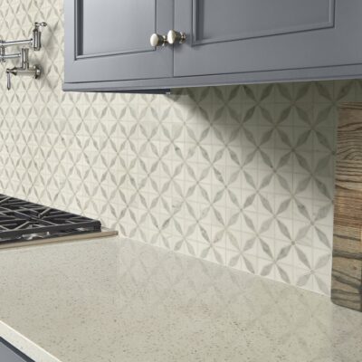 Bianco Dolomite Starlite Mosaic - Image 4