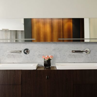 Bianco (White) Carrara Picket Mosaic - Image 3