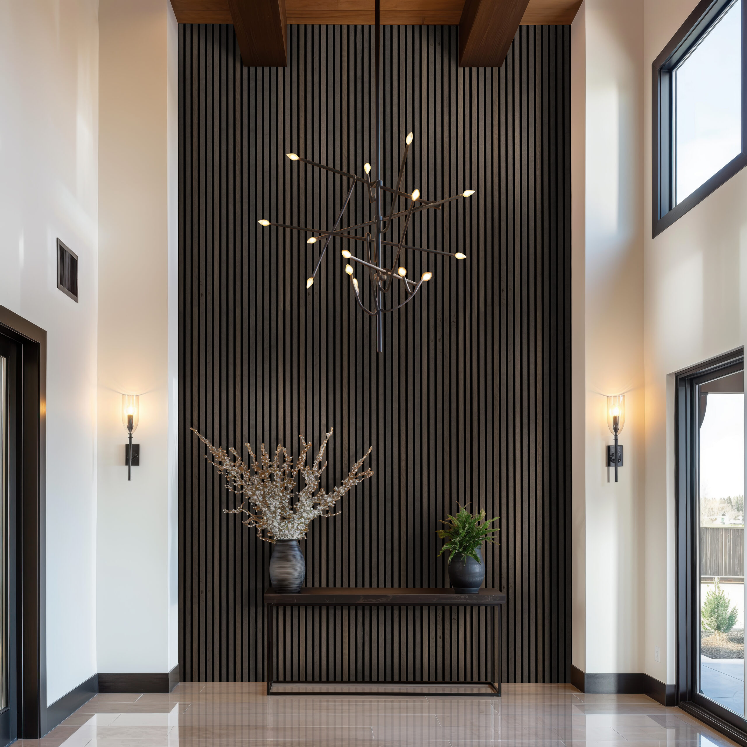 Umber 9.5×120 Acoustic Wood Slat Panel