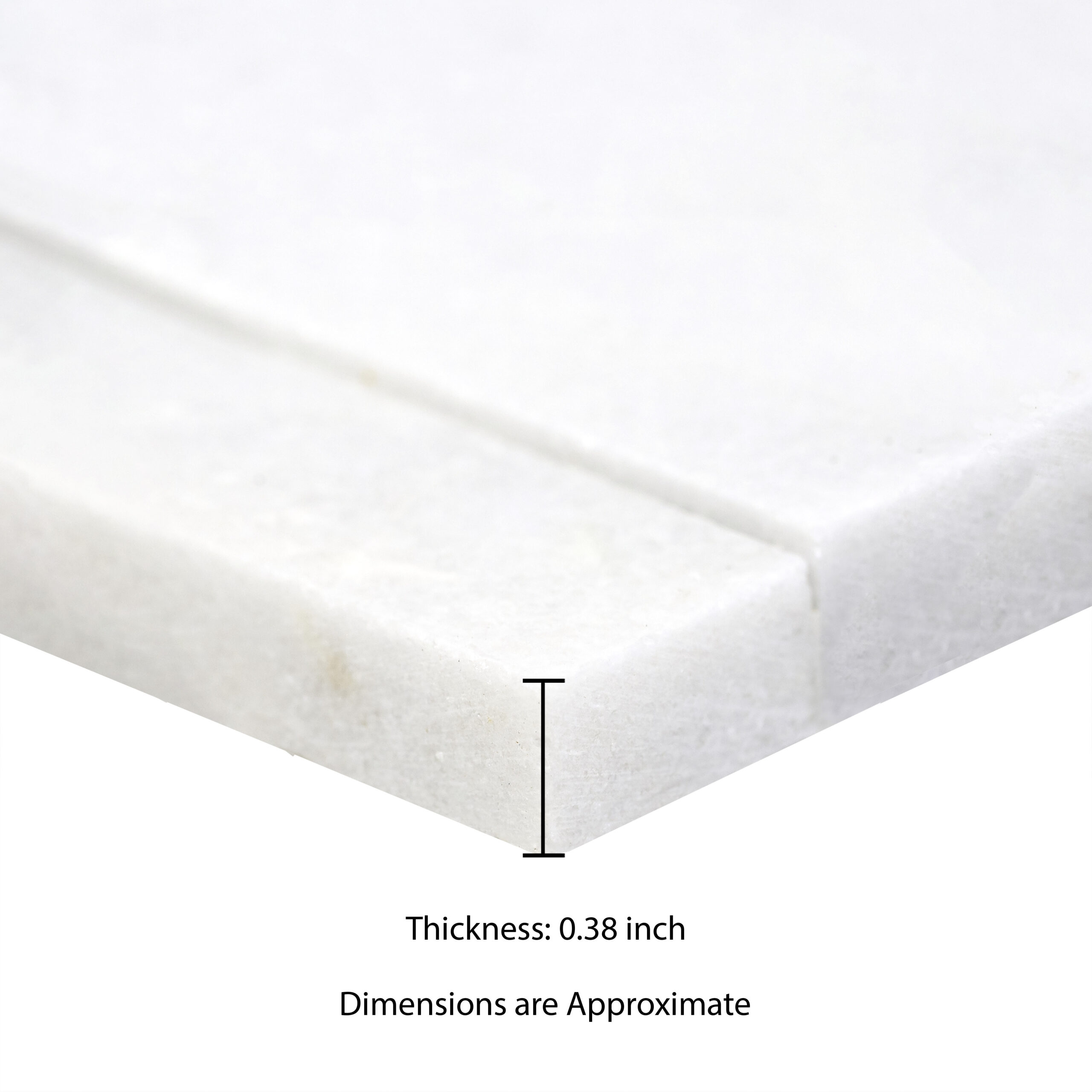 Arctic White Panel 3D Honed - StoneLocator
