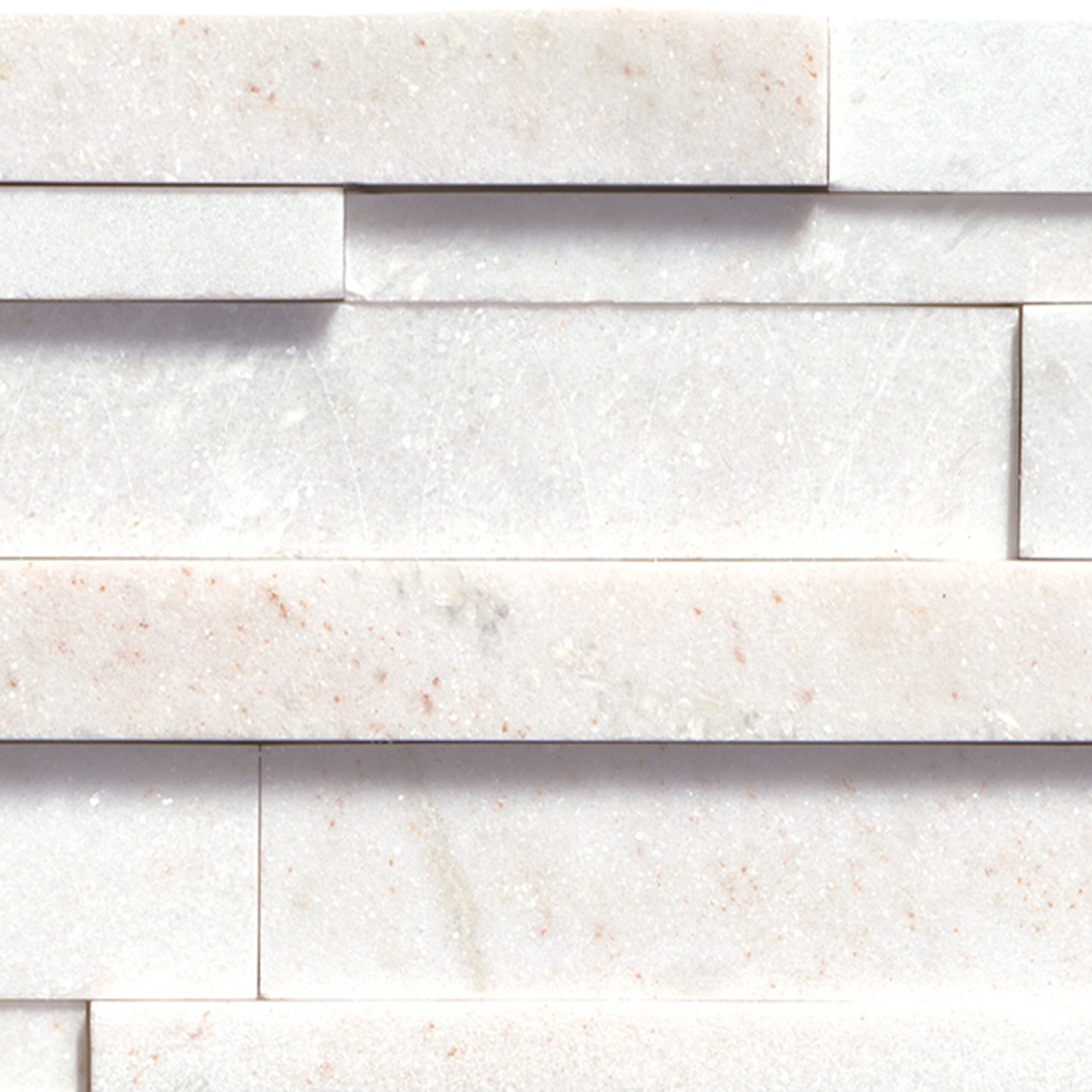 Arctic White Panel 3D Honed - StoneLocator