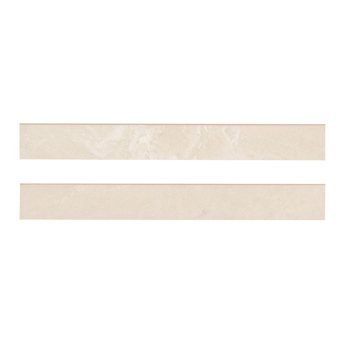 Elbe Alabaster Lappato Porcelain Bullnose Tile Trim