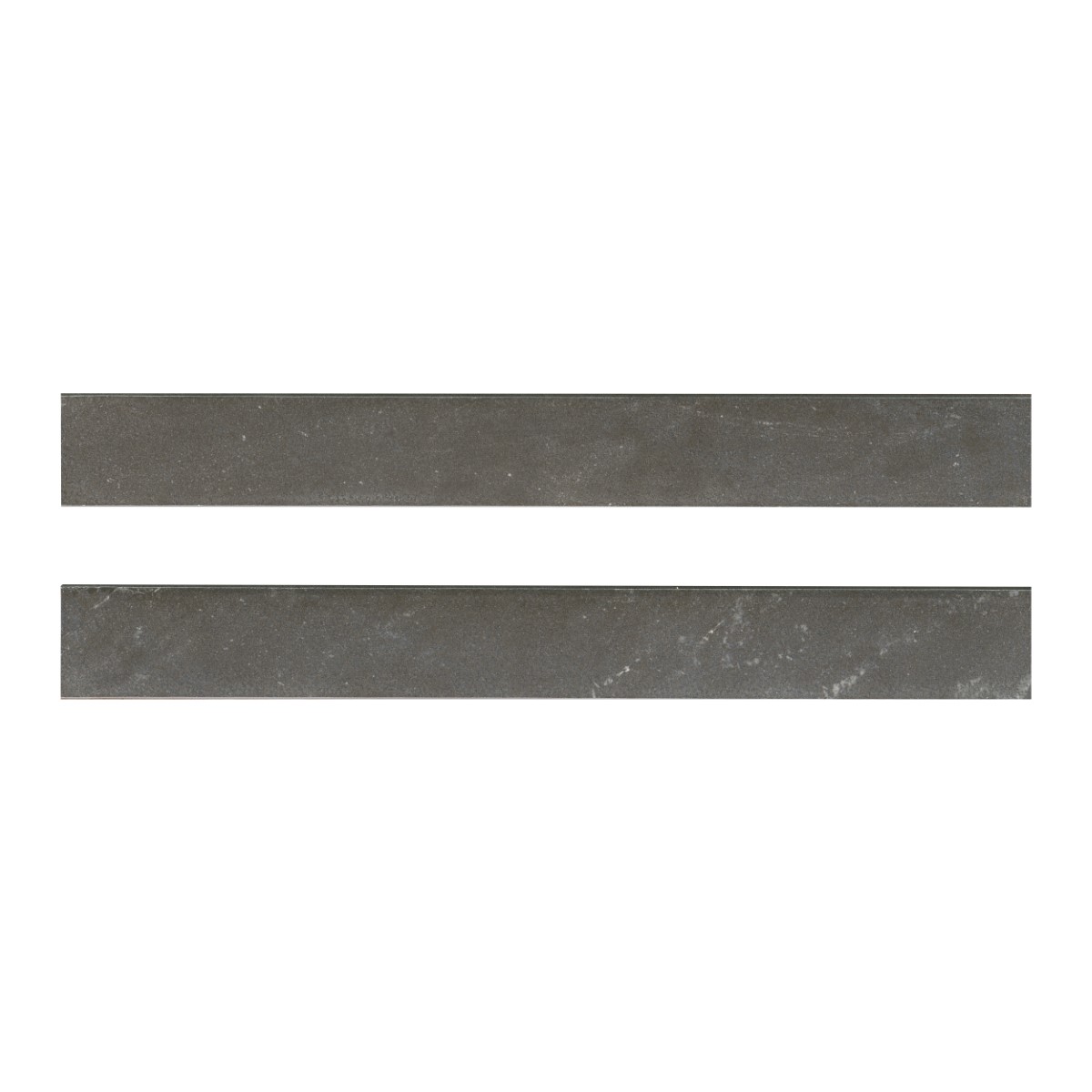 Elbe Obsidian Lappato Porcelain Bullnose Tile Trim